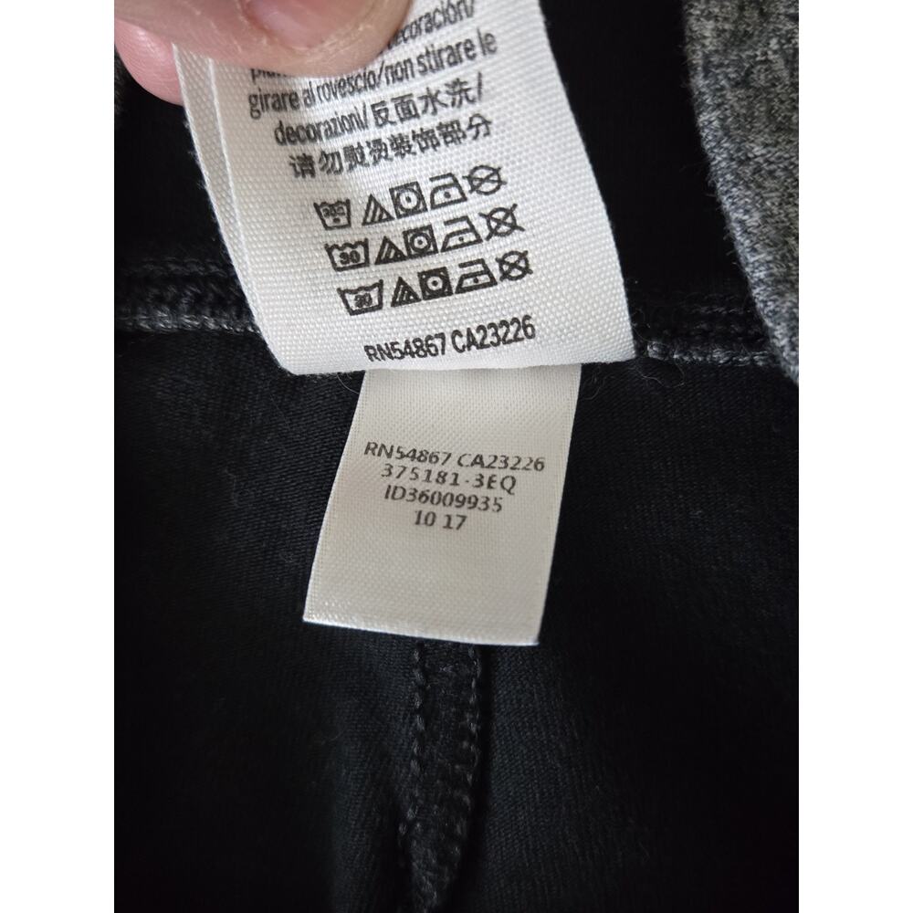 Victoria Secret PINK Leggings Gray Black Gold Sequin Bling Logo Pants Size S - Picture 7 of 11